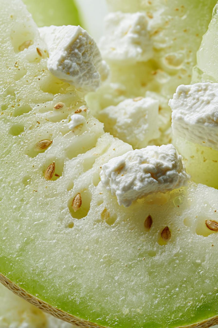 feta melonen salat - detail 3